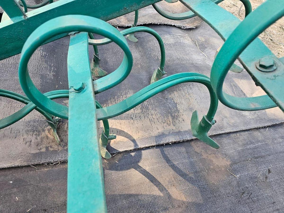 Used SPRING TOOTH HARROW WITH 16 RIPPER TEETH