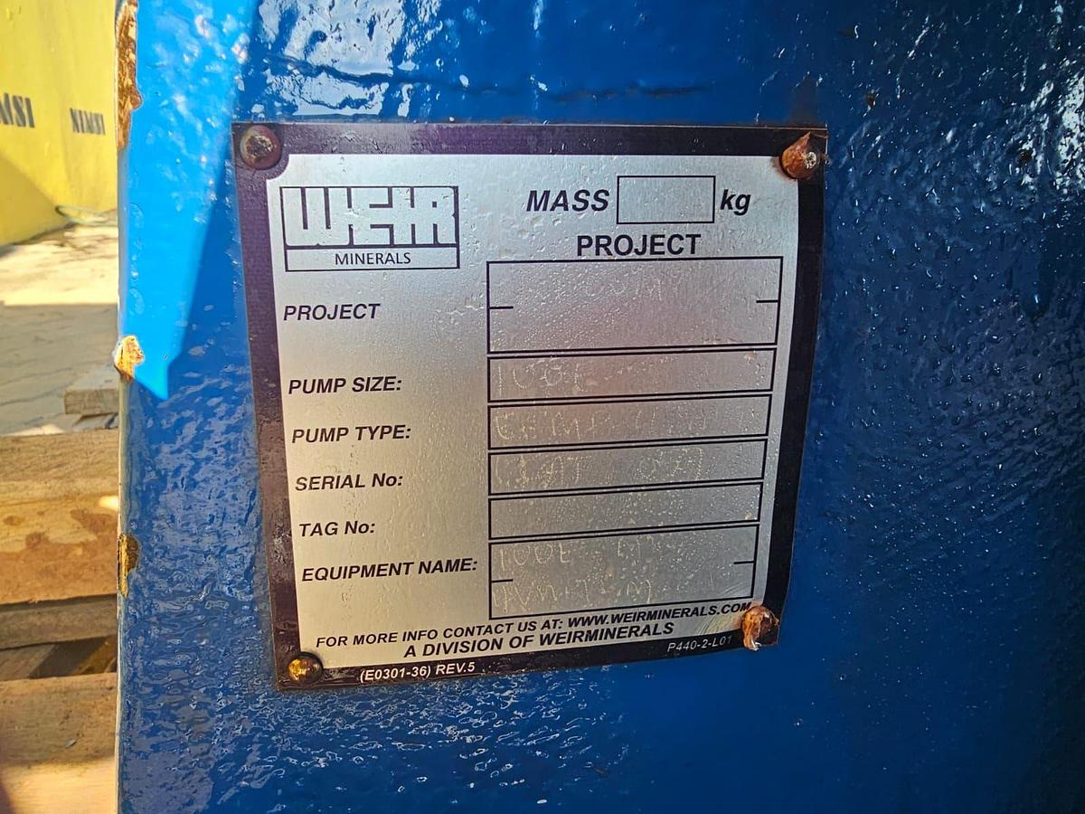 Used NEW WARMAN 6/4 PUMP