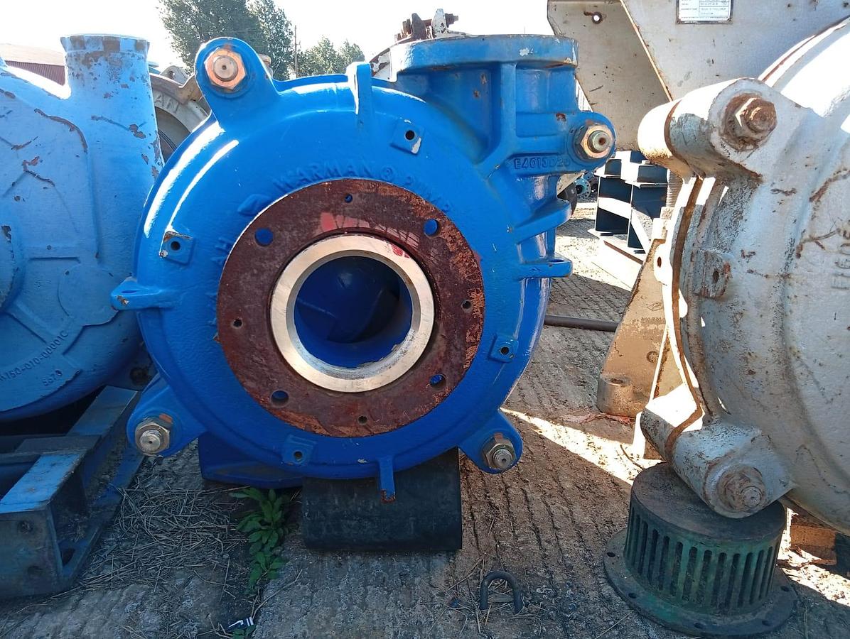 Used 6/4 WARMAN AH HORIZONTAL SHAFT SPLIT CASE PUMP