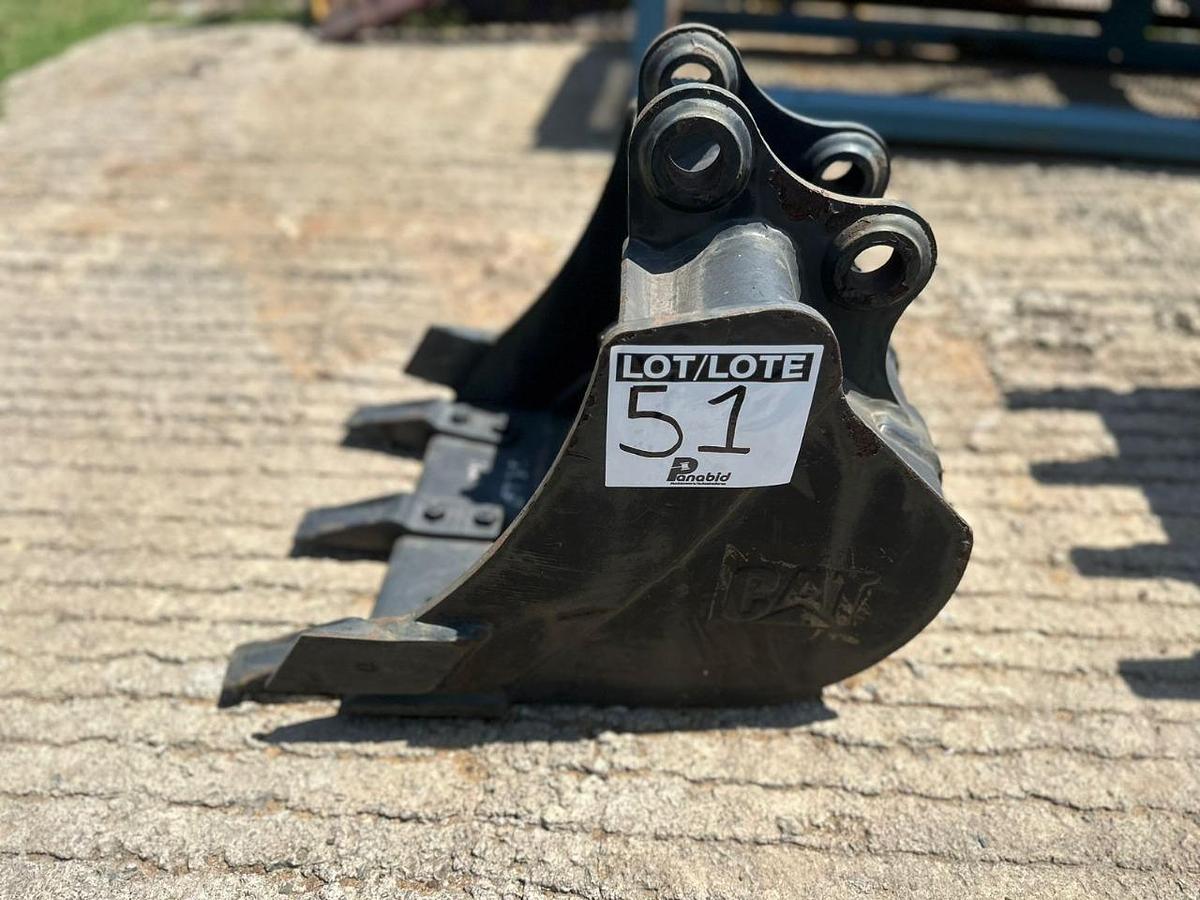 Used CAT SKIDSTEER OR MINI EXCAVATOR BUCKET