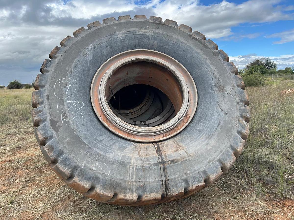 Used MICHELIN TYRES AND ONE (1) GOODYEAR TYRE - USED CONDITION