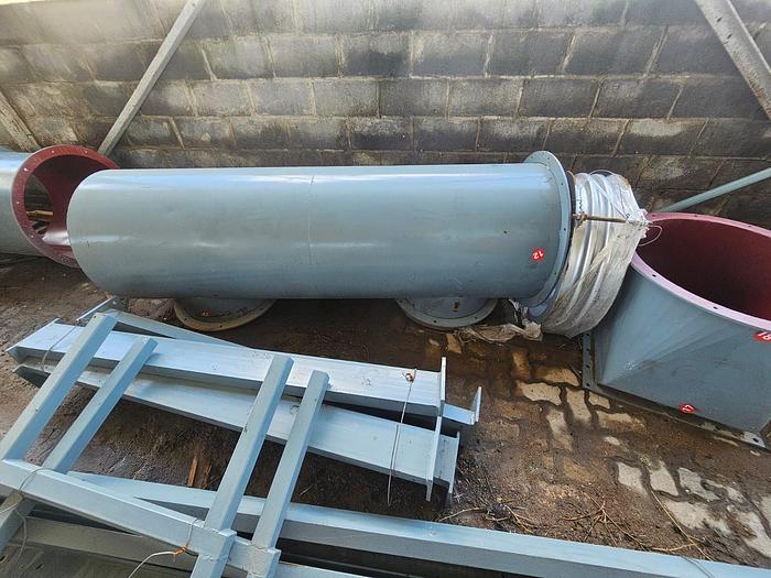 Used COMPLETE (BRAND NEW) 2024 VIBRATING FLUID BED DRYER UNIT, WITH FANS, OVEN, VIBRATORS, DUCTING, CYCLONES, CONTROL PANELS, SCREW FEEDERS, GEARBOXES & MOTORS