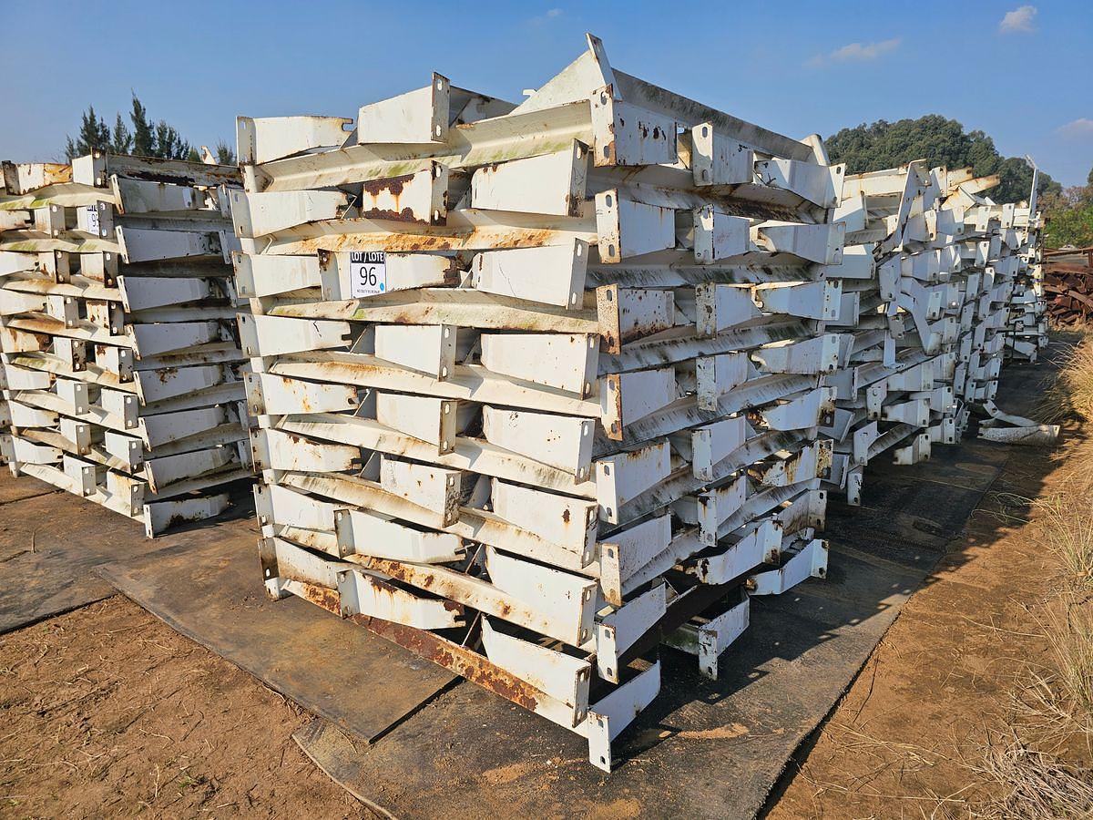 Used 1200 MM CONVEYOR BELT CRADLES