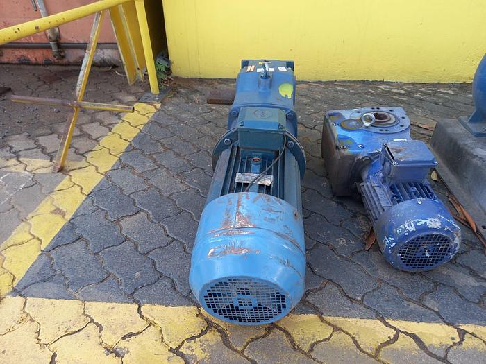 Used BMG GEARBOX WITH ELECTRIC MOTOR