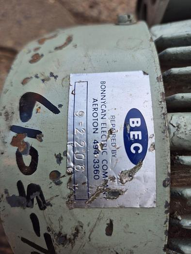 Used KRACHT 1.5KW ELECTRIC MOTOR