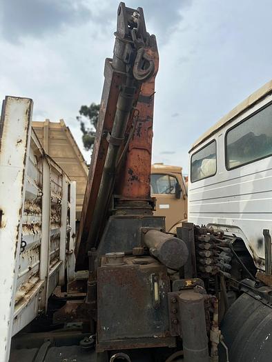 Used MERCEDES BENZ 1213 TRUCK WITH MOUNTED CRANE (NON-RUNNER)