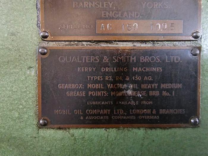 Used KERRY 2HP 380V 150 DRILLING MACHINE (NOT TESTED)