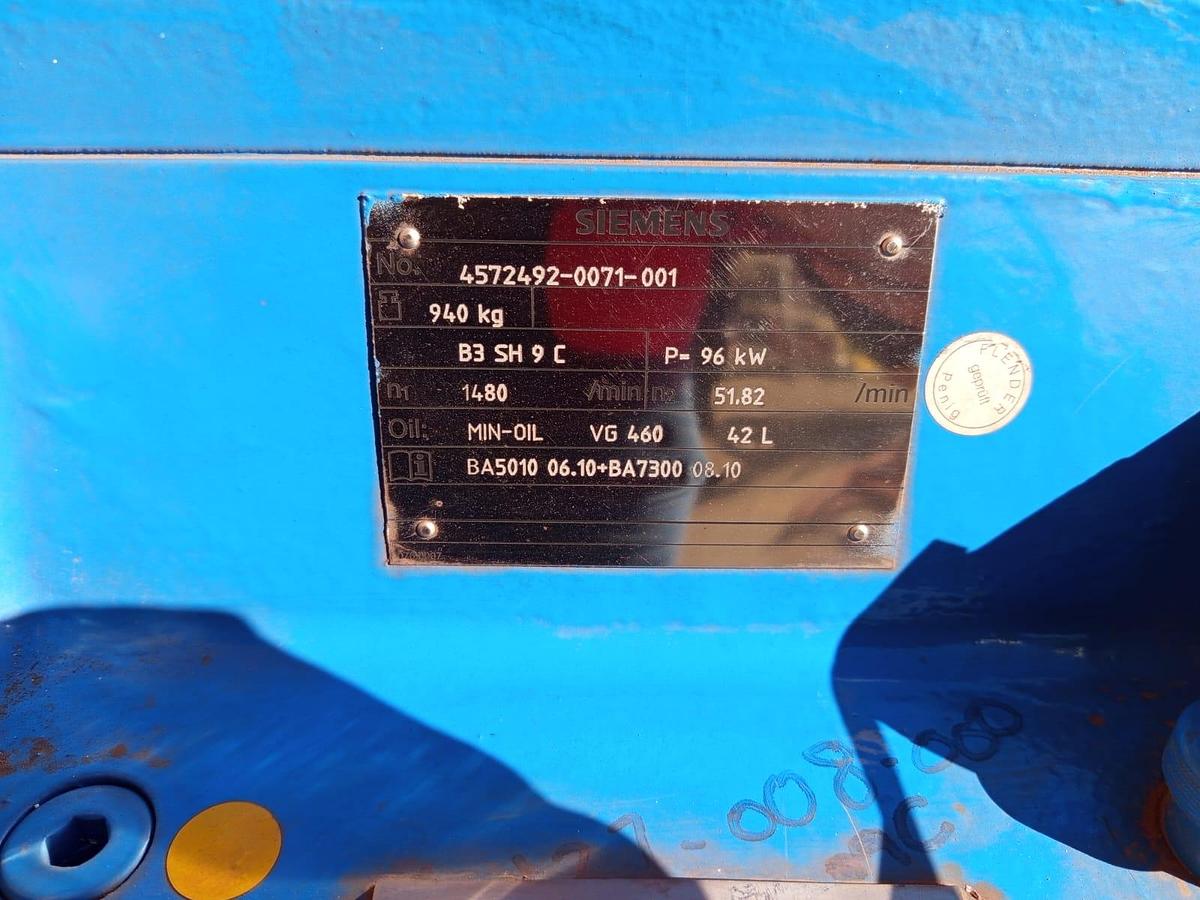 Used SIEMENS GEARBOX 96KW 42L