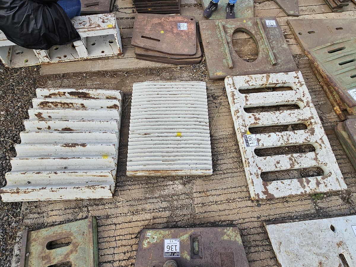 Used JAW CRUSHER LINERS