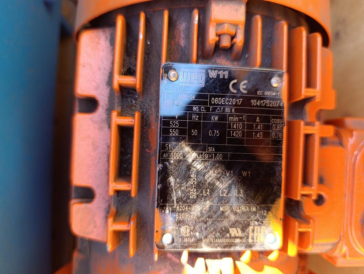 Used DUST COLLECTOR VALVE 0.75KW