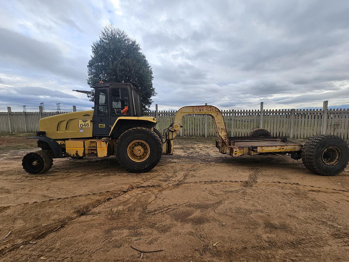 Used BELL TRACTOR WITH TRAILER