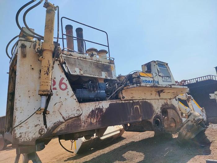 Used KOMATSU 475A DOZER WITH ENGINE, RIPPER AND BLADE (PARTIALLY STRIPPED