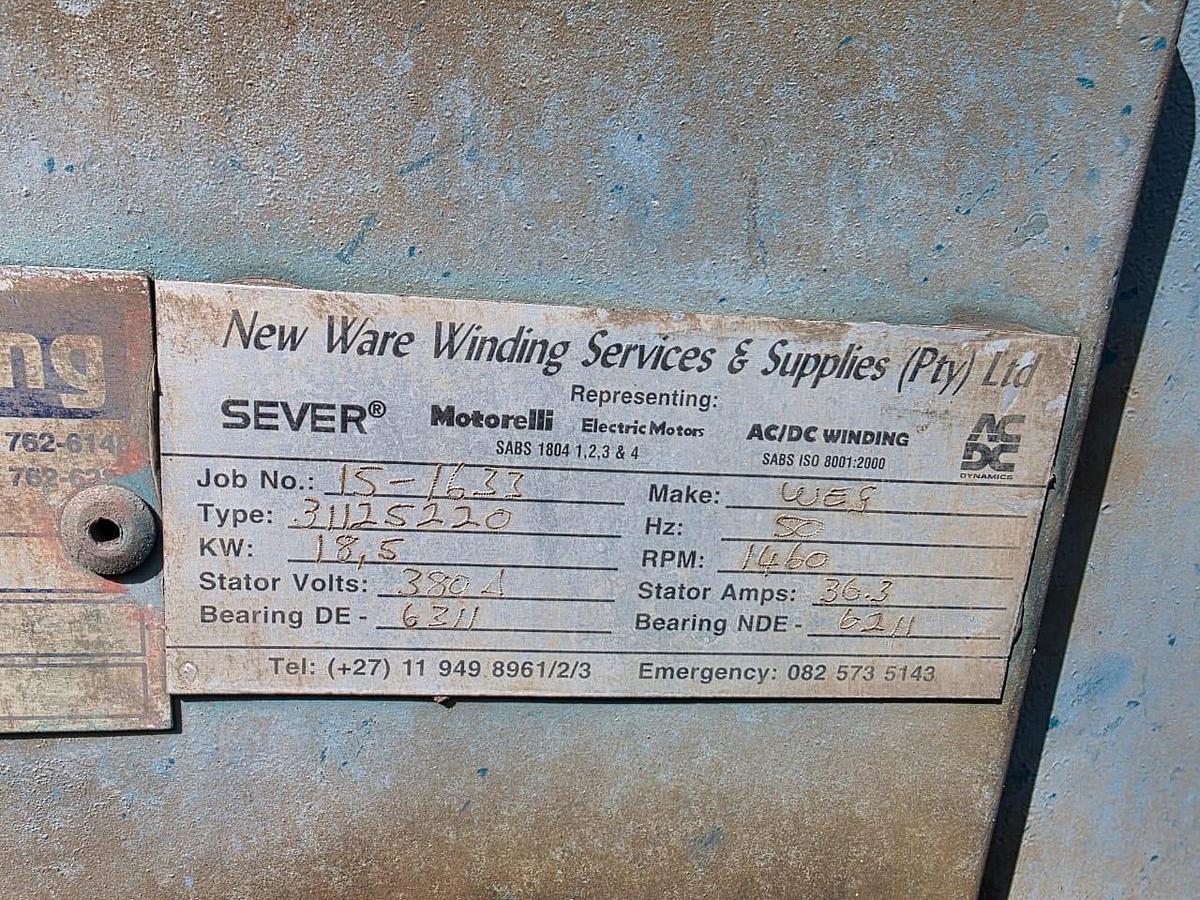 Used 18.5KW INDUCTION FAN(USED)