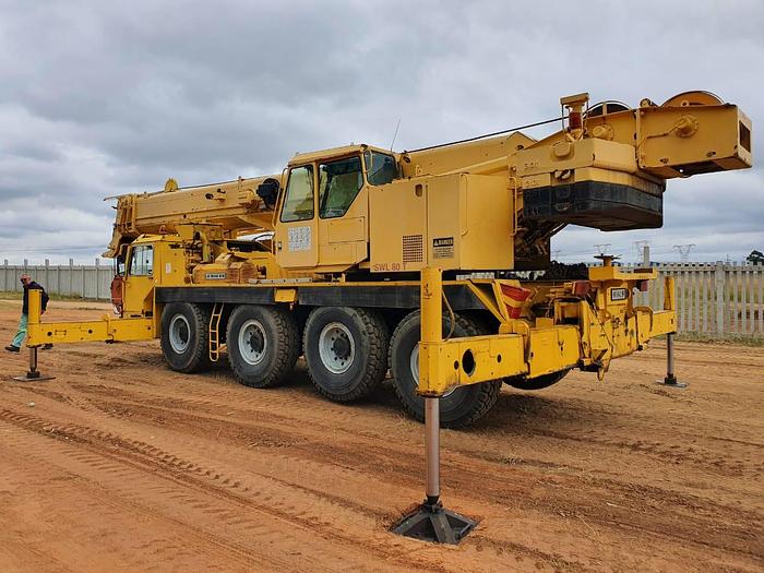 Used LIEBHERR TM1080N 80 TON MOBILE CRANE 1993 (RUNNER) (WITH NATIS) 