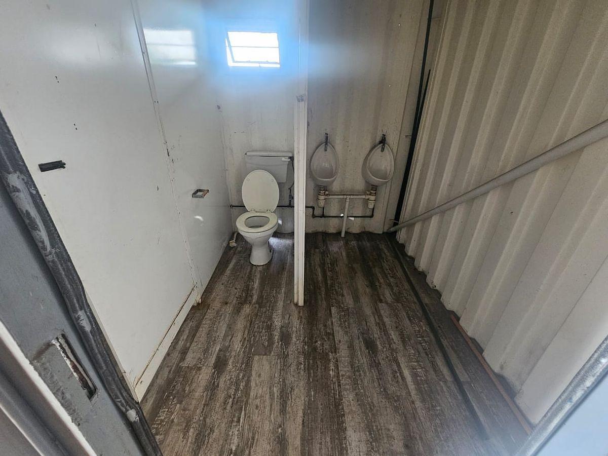Used 6 METRE BATHROOM CONTAINER
