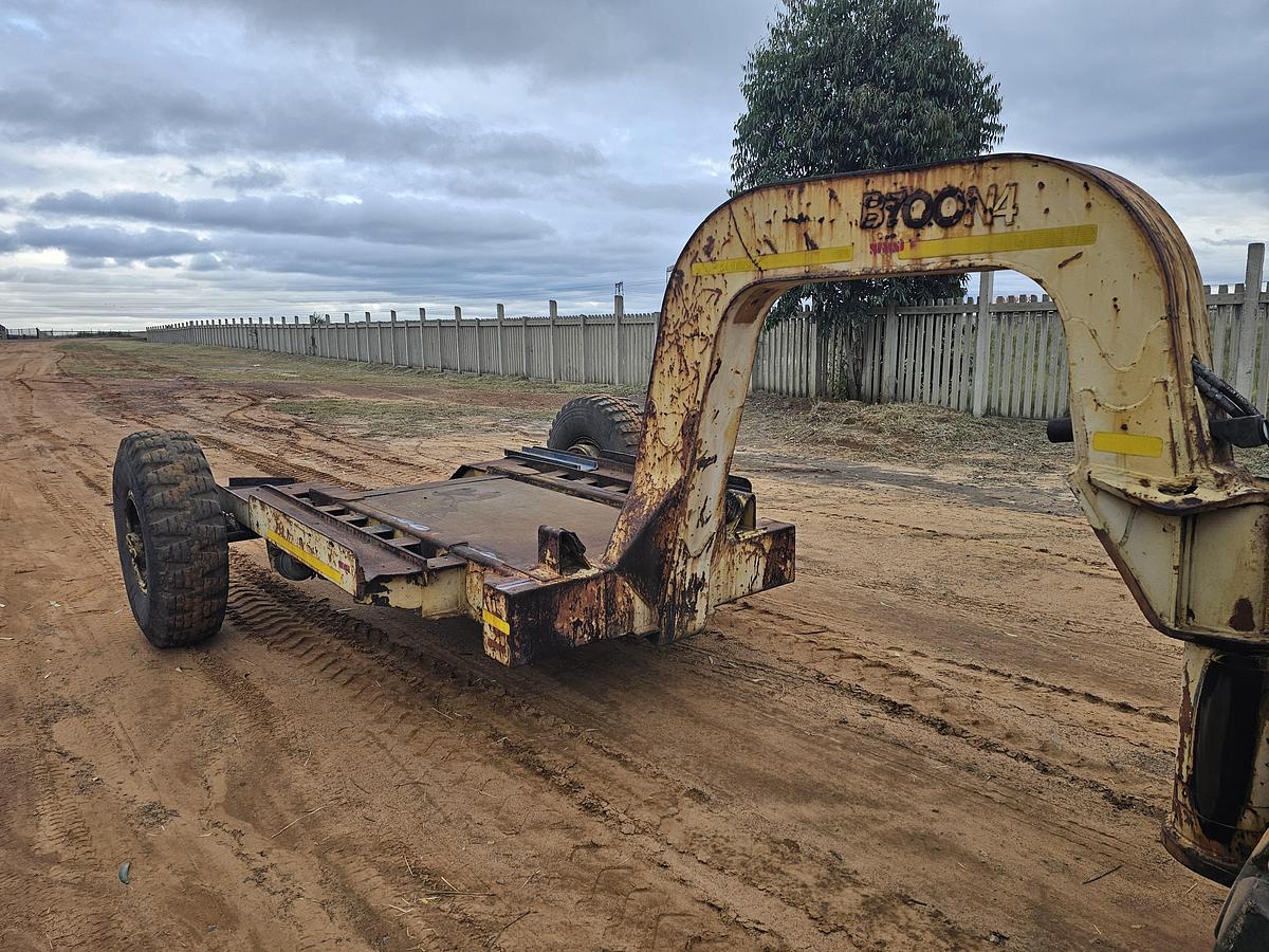 Used BELL TRACTOR WITH TRAILER