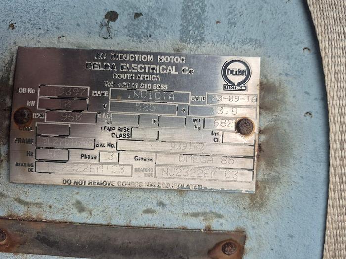 Used INVICTA 3-PHASE 10KW VIBRATING MOTOR