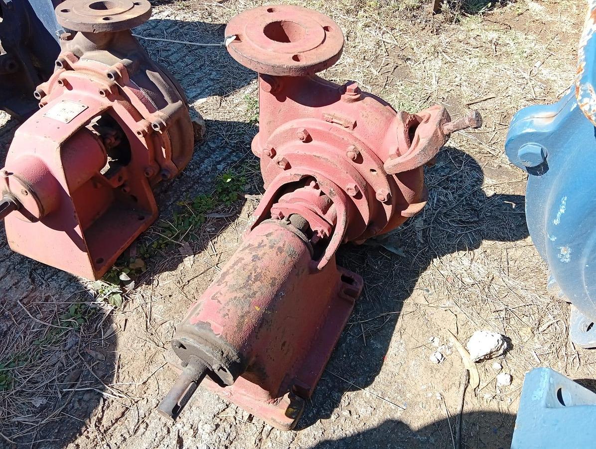 Used 3/2 VETSAK HORIZONTAL SHAFT SINGLE PHASE SINGLE CASE SINGLE SUCTION PUMP