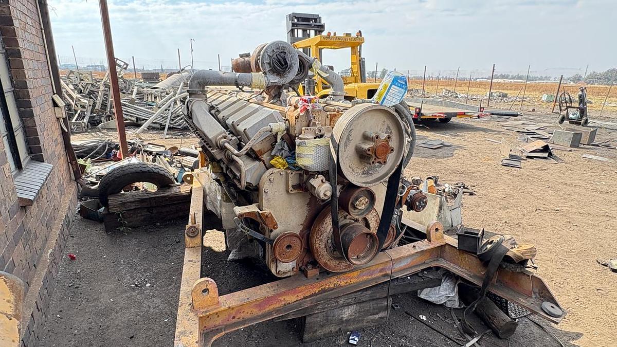 Used CUMMINS KTA50-C V16 1600 HP ENGINE - GOOD CONDITION