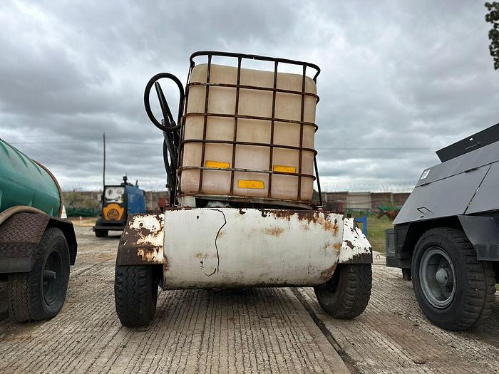 Used HEAVY DUTY OFF ROAD 1000 LITRE OIL TANK ON TRAILER