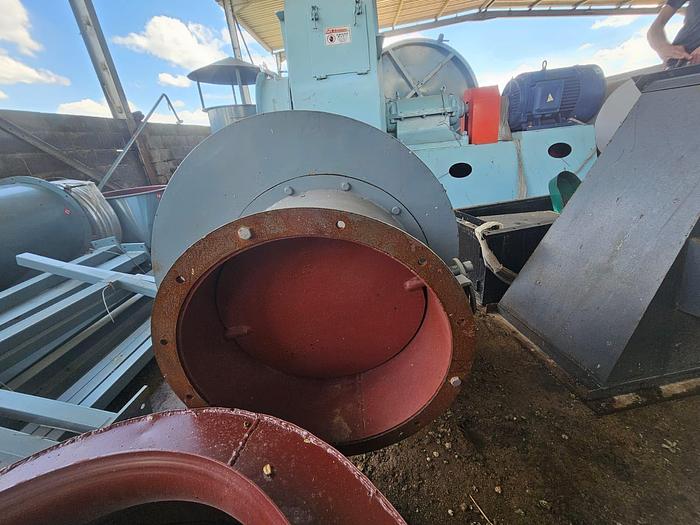 Used COMPLETE (BRAND NEW) 2024 VIBRATING FLUID BED DRYER UNIT, WITH FANS, OVEN, VIBRATORS, DUCTING, CYCLONES, CONTROL PANELS, SCREW FEEDERS, GEARBOXES & MOTORS