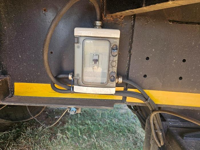 Used SERCO DOUBLE AXLE INSOLATED BODY TRAILER WITH RAVIOLI TAIL LIFT