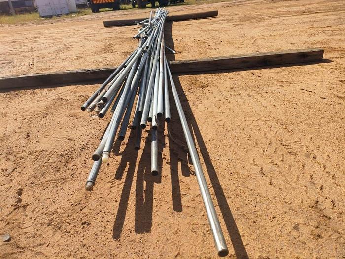 Used 1 X 100 M PACKING LINE ROLLER CONVEYOR STRUCTURE COMPLETE WITH DRIVES UNIT (TESTED)