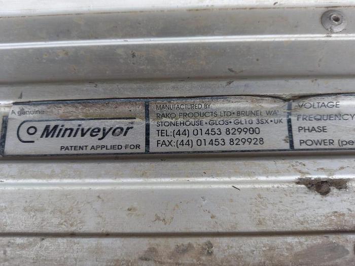 Used PORTABLE MINI ELECTRIC MOBILE SITE CONVEYOR