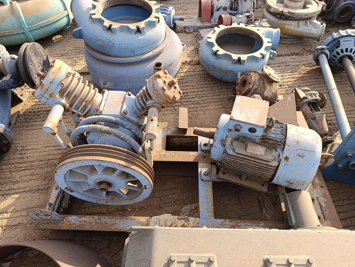 Used AIR COMPRESSOR WITH 11KW ELECTRIC MOTOR