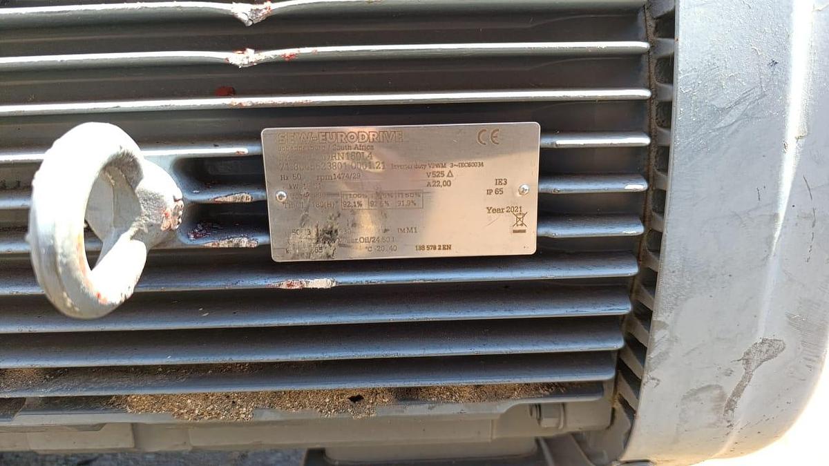 Used 13KW MOTOR WITH GEARBOX