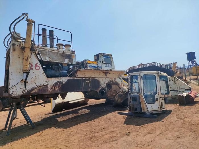 Used KOMATSU 475A DOZER WITH ENGINE, RIPPER AND BLADE (PARTIALLY STRIPPED