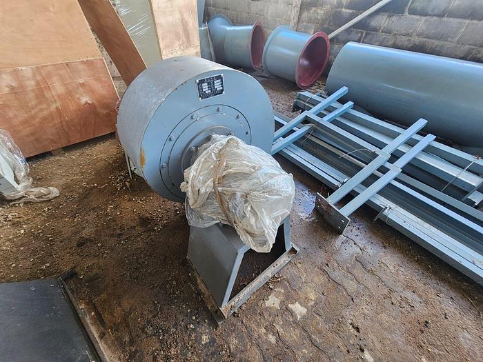 Used COMPLETE (BRAND NEW) 2024 VIBRATING FLUID BED DRYER UNIT, WITH FANS, OVEN, VIBRATORS, DUCTING, CYCLONES, CONTROL PANELS, SCREW FEEDERS, GEARBOXES & MOTORS