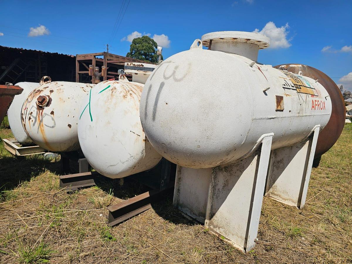 Used 1500 LITER AFROX NITROGEN TANK
