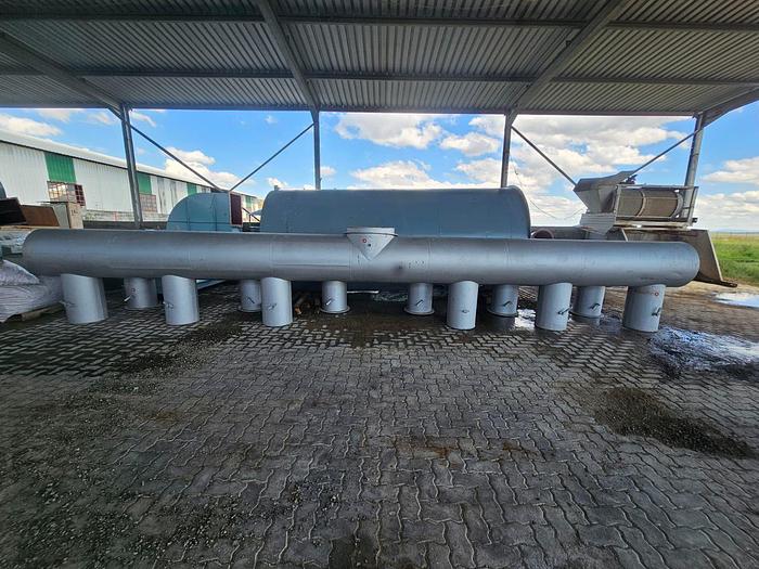 Used COMPLETE (BRAND NEW) 2024 VIBRATING FLUID BED DRYER UNIT, WITH FANS, OVEN, VIBRATORS, DUCTING, CYCLONES, CONTROL PANELS, SCREW FEEDERS, GEARBOXES & MOTORS