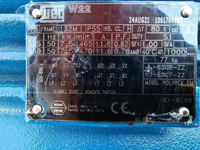 Used SINGLE DRUM WINCH WITH MOTOR