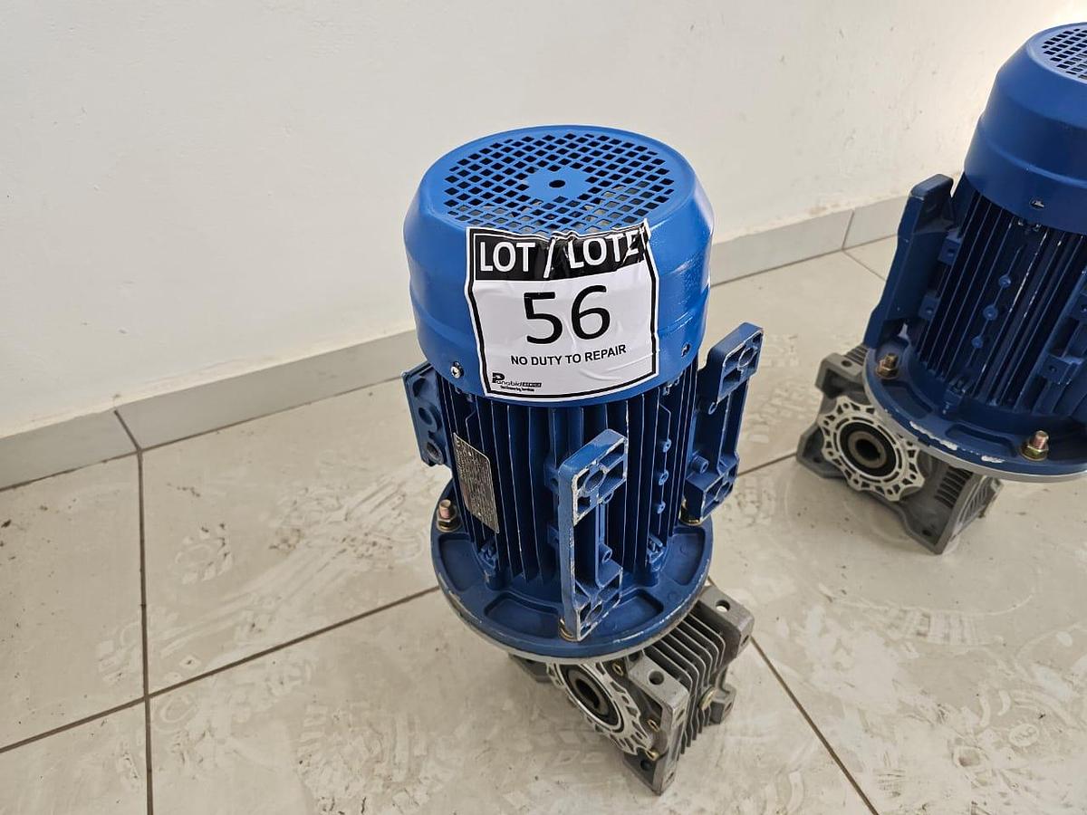 Used 2.2 KW MOTORIZED GEARBOXES