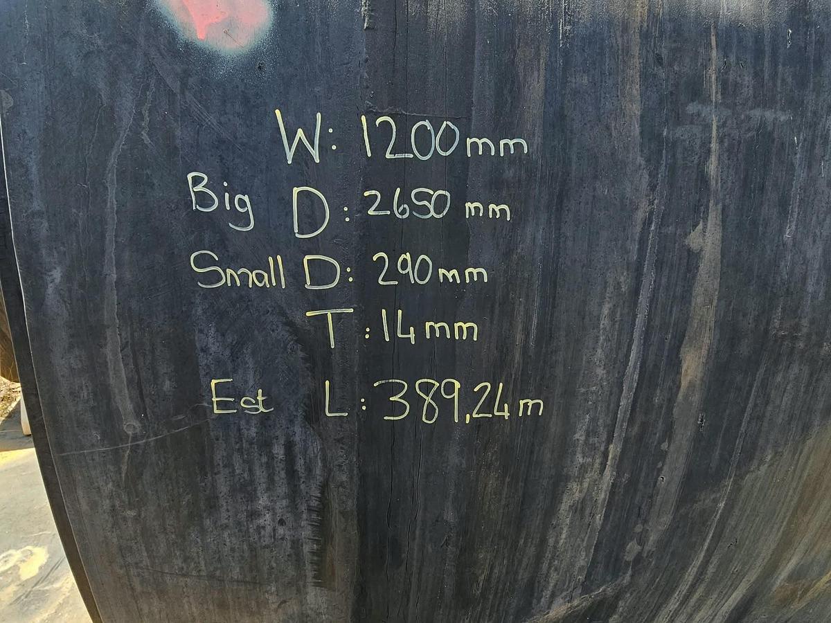 Used 1200MM STEELCORE CONVEYOR BELT