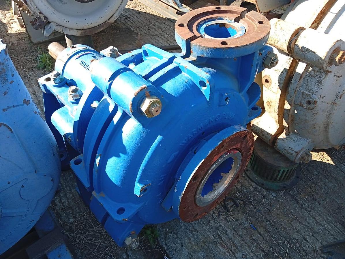 Used 6/4 WARMAN AH HORIZONTAL SHAFT SPLIT CASE PUMP