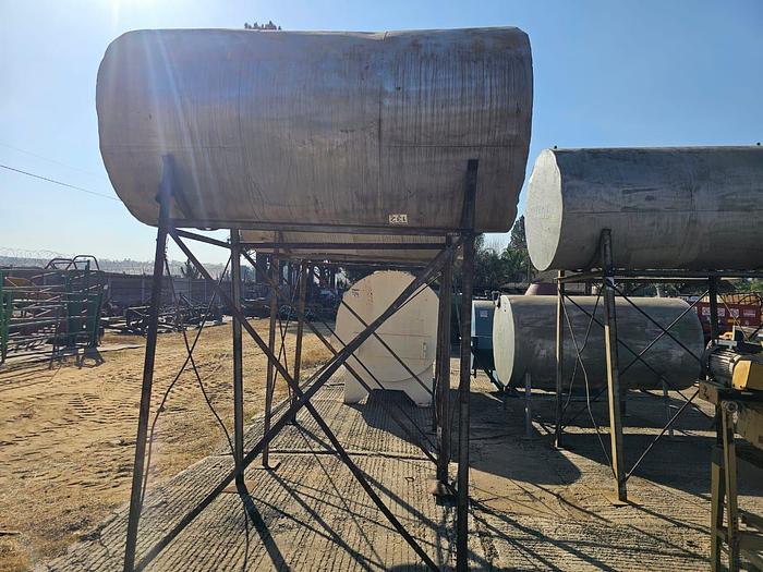 Used 2200 LITRE DIESEL TANK ON STAND
