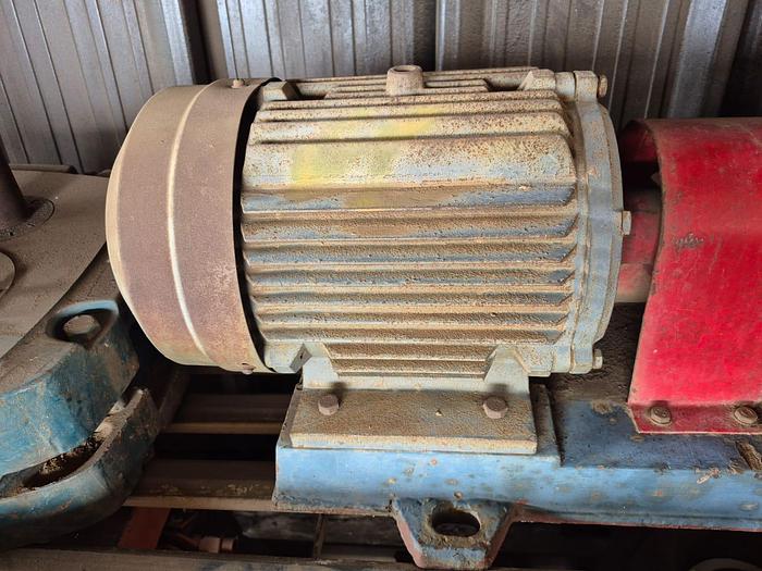 Used 5.5KW ACID-RESISTANT CIRCULATION PUMP WITH ELECTRIC MOTOR