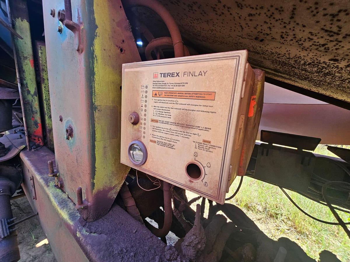 Used MOBILE FINLAY TEREX HYDRASCREEN SCREENING PLANT