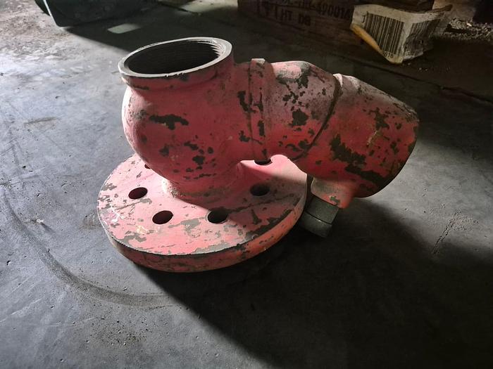 Used JABSCO BRONZE FLEXIBLE IMPELLER PUMP (PART NUMBER 777-9001)