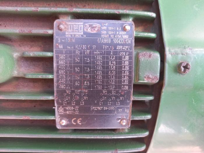 Used DONKIN FAN  7.5KW