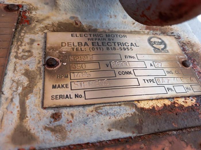 Used 350 KW HANSEN POWERPACK