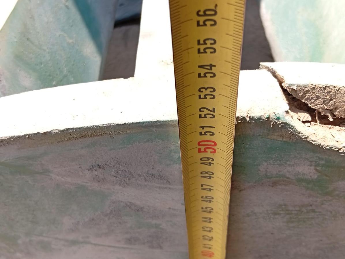 Used LINED STEEL STATOR DIFFUSER SEGMENT