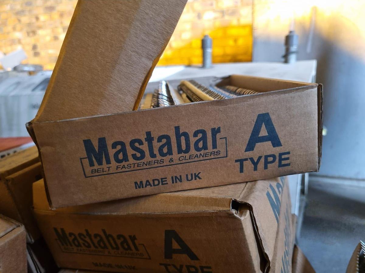 Used MASTABAR CONVEYOR BELT SPLICING CLIPS (ORIGINAL CONDITION)