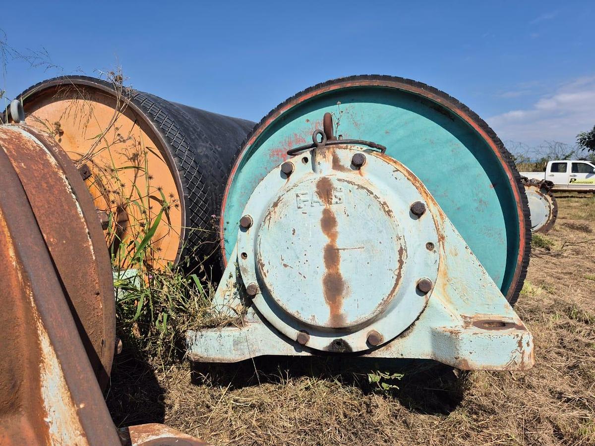 Used COMPLETE PULLEY WITH GEARBOX UNIT