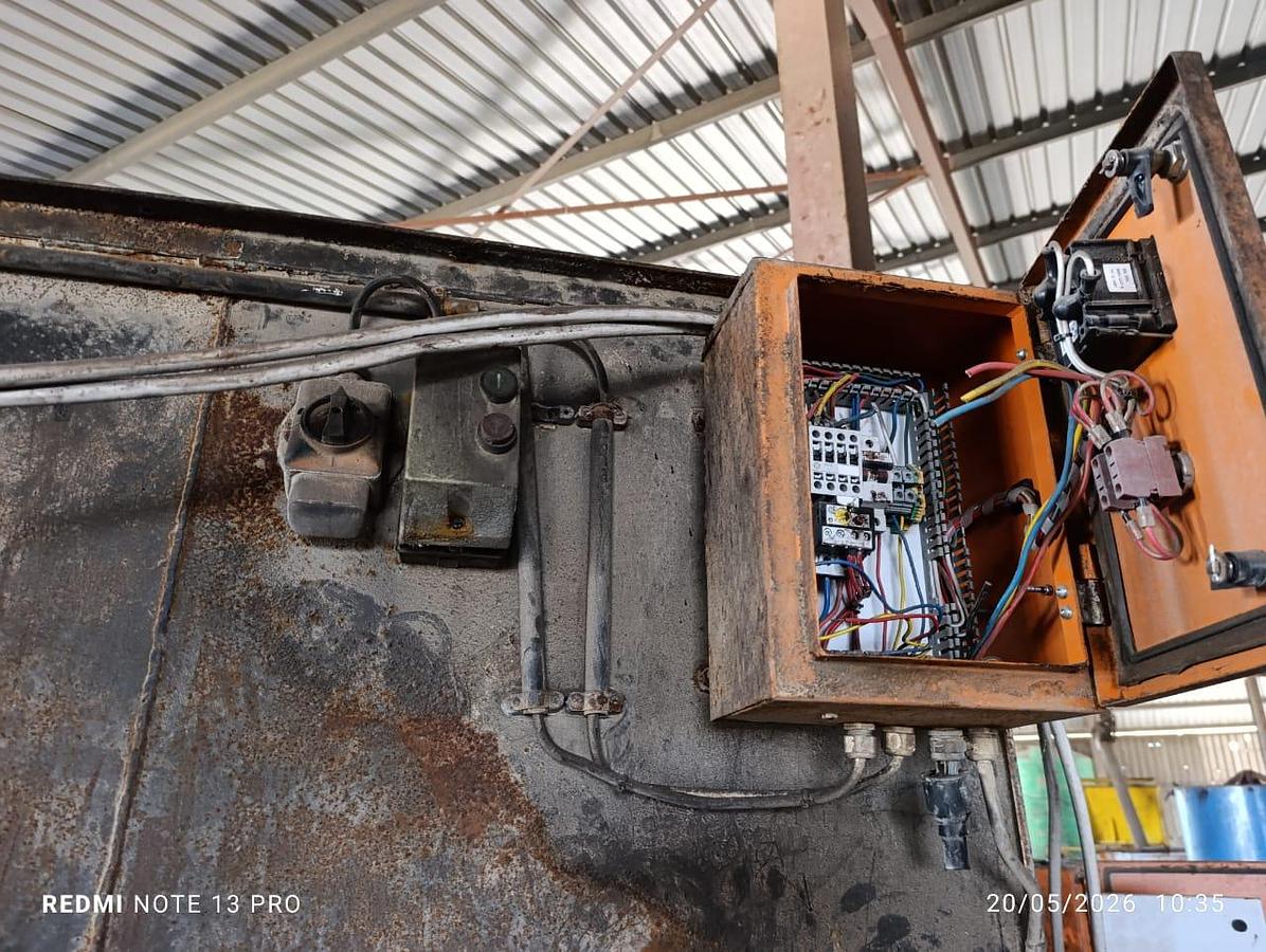 Used PADDLE MIXER WITH CONVEYOR STRUCTURES