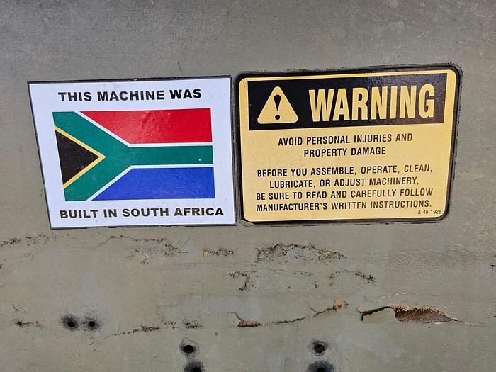 Used OSBORN MMD DOUBLE DRUM CRUSHER