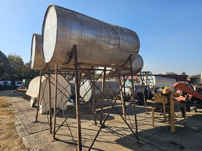 Used 2200 LITRE DIESEL TANK ON STAND